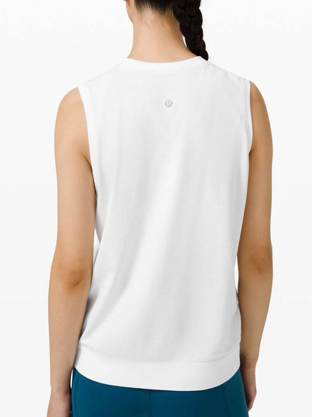 Lululemon Swiftly Breathe Muscle Tank White Size 8 - Picture 2 of 2